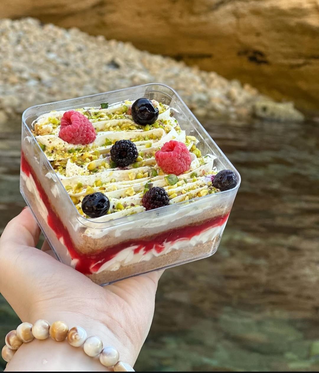 Italian Tiramisu Box | Classic Coffee Dessert Cups 4 PCS