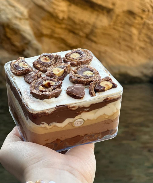 Italian Tiramisu Box | Classic Coffee Dessert Cups 4 PCS