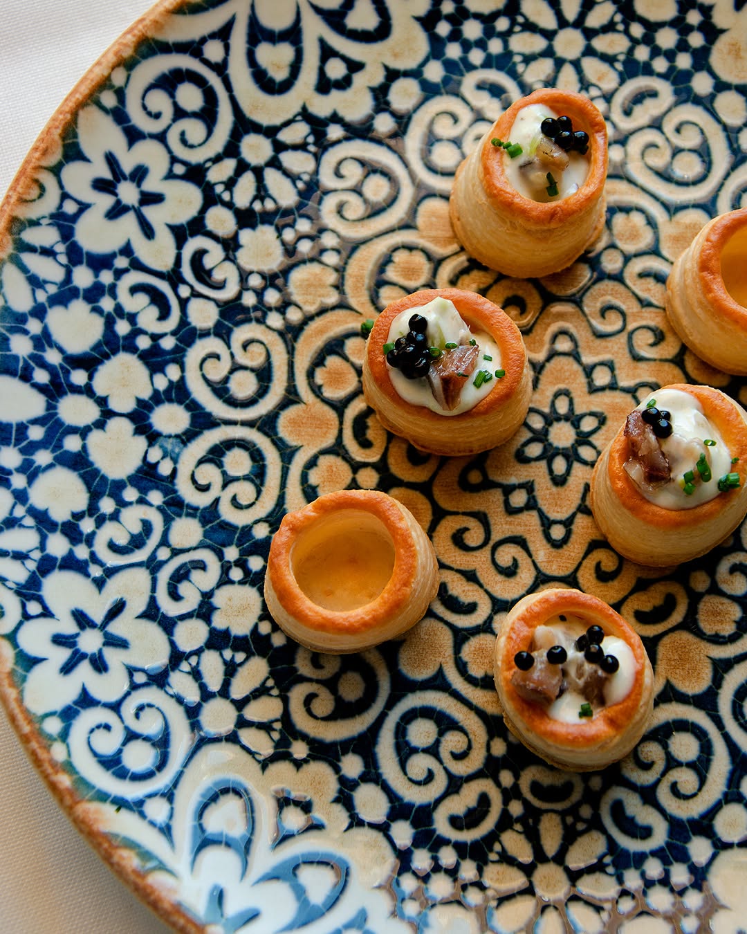 Mini Vol-au-vent - French Puff Pastry Appetizer