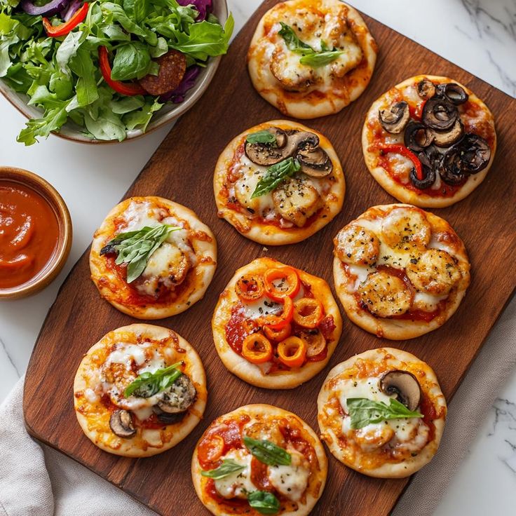 Mini Pizza - Italian Appetizer Bite